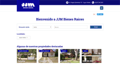 Desktop Screenshot of jjmbienesraices.com.ar